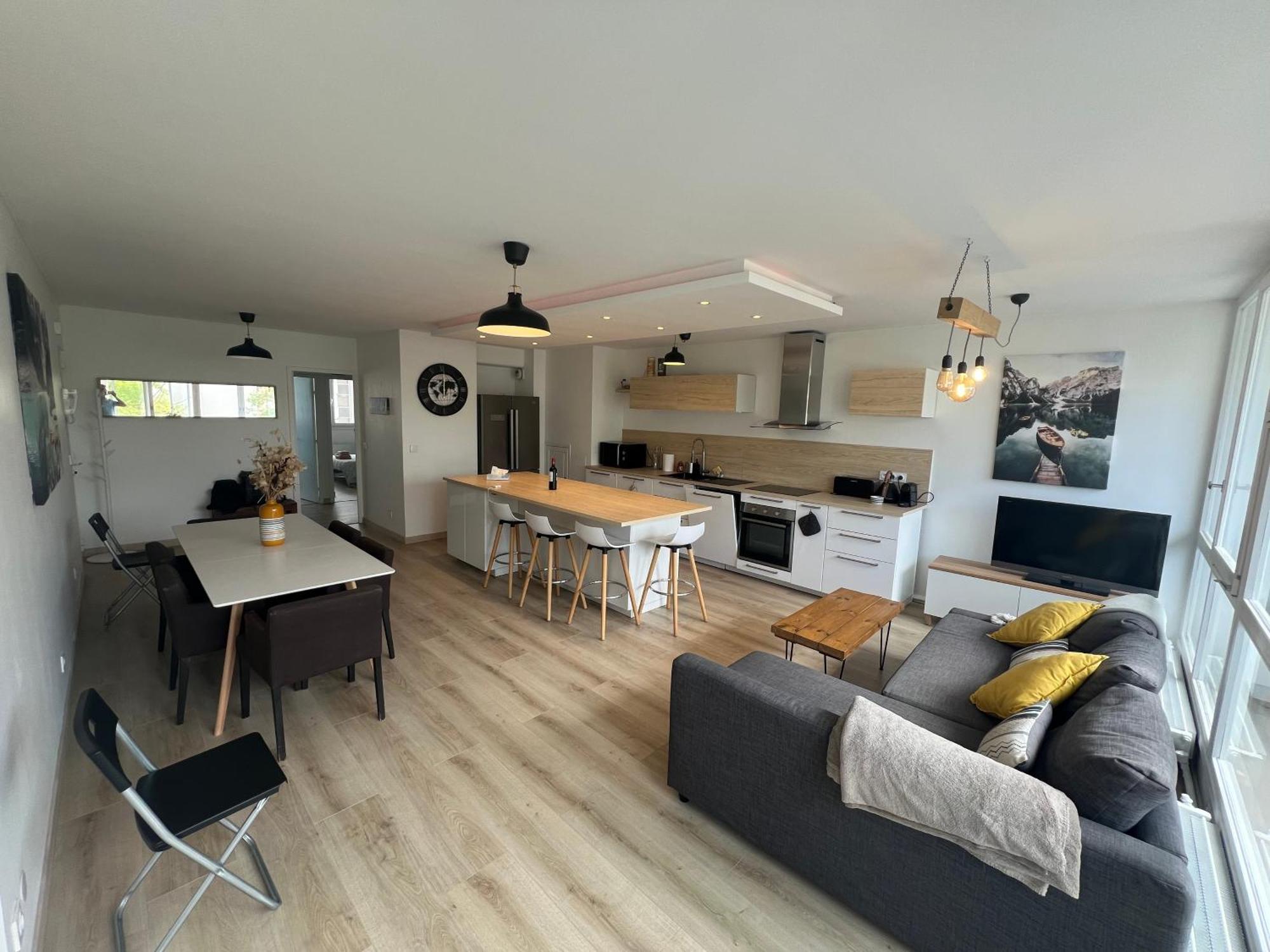 6-8 Personnes, Acces Direct A Lyon * Villeurbanne